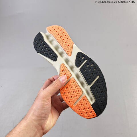 On Cloudsurfer Max White Beige Orange Black EU 36-45 Running Shoe Running Sneakers - Unisex (BS-69795)
