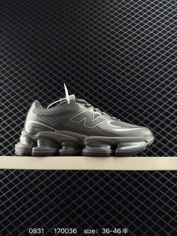 New Balance 2000 Dark Grey Silver Black EU 36-46 Running Shoe Unisex BS-82888