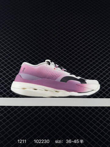 On Cloudboom Max 3 White Black Purple Yellow EU 36-45 Running Shoe Running Sneakers - Unisex (BS-85439)