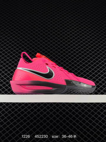 Nike Air Zoom G T Cut 3 White Black Red EU 36-46 5 Basketball - Unisex BS-73485