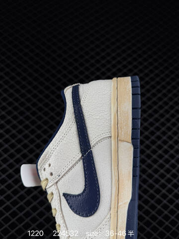 Nike SB Dunk Low Sail Navy EU 36-46 5 Skate - Unisex (BS-73584)