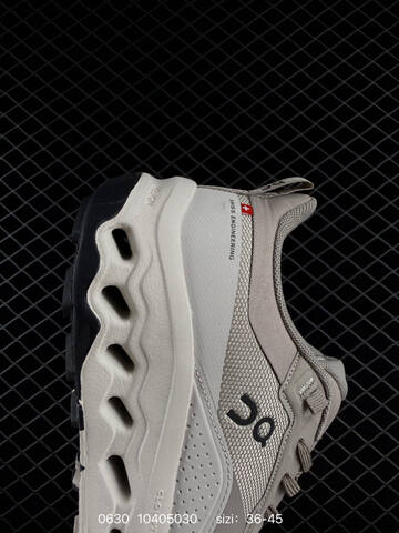 On Running Cloudhorizon 2 WP Light Grey Off White Black EU 36-45 Trail Shoe Trail Running Sneakers - Unisex (BS-85100)