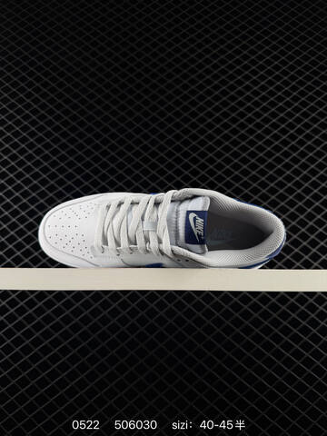 Nike Dunk Low White Grey Navy Blue EU 40-45 Skate - Men's (BS-71294)