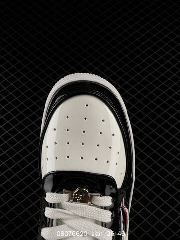 BAPE Bape Sta To Low Black White Red EU 36-46 Skate - Unisex BS-69893