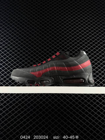 Nike Air Max 95 Black Team Red EU 40-45 Lifestyle - Men's (BS-71892)