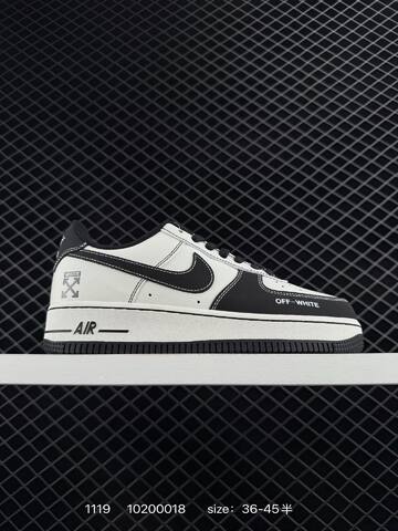 Nike Air Force 1 07 Low CDG Black White EU 36-45 5 Lifestyle - Unisex (BS-85462)