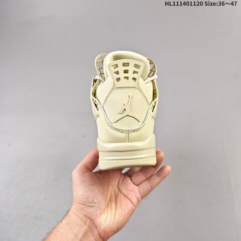 Jordan Air Jordan 4 Retro Beige Cream EU 36-47 Basketball - Unisex (BS-63370)