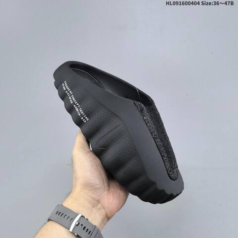 Nike Mind 001 Recovery Slide Black Heather Gray White EU 36-47 Slides - Unisex BS-60929