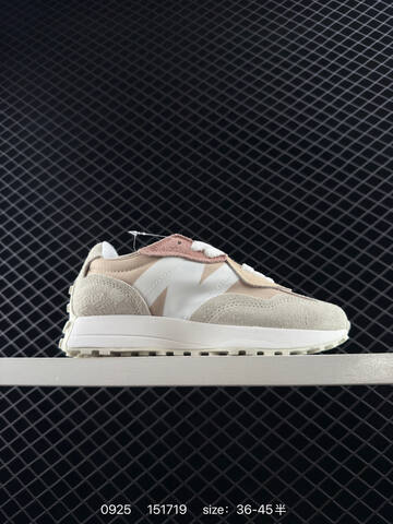 New Balance 327 Grey Beige White Pink EU 36-45 Sneaker Unisex BS-82775