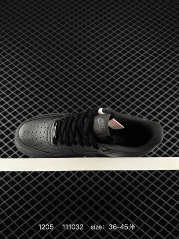 Nike Air Force 1 07 Low Black EU 36-45 Lifestyle - Unisex (BS-73835)