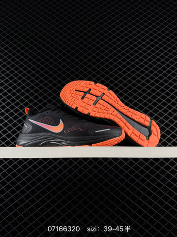 Nike Air Zoom Structure 26 Black Grey Orange EU 39-45 Running - Unisex (BS-70215)