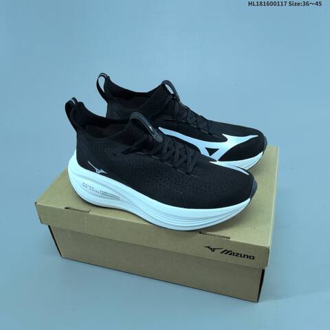 Mizuno Neo Vista Black White EU 36-45 Running Shoe Running Sneakers - Unisex (BS-69851)