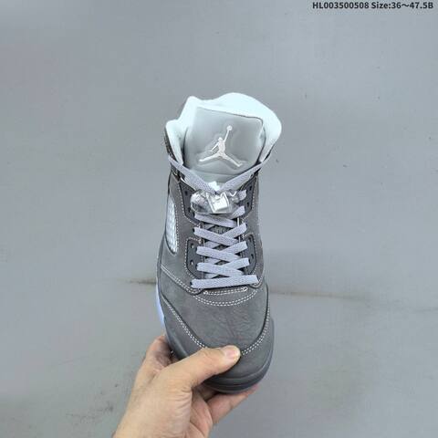 Jordan Air Jordan 5 Retro Wolf Grey EU 36-47 5 Basketball - Unisex (BS-66018)