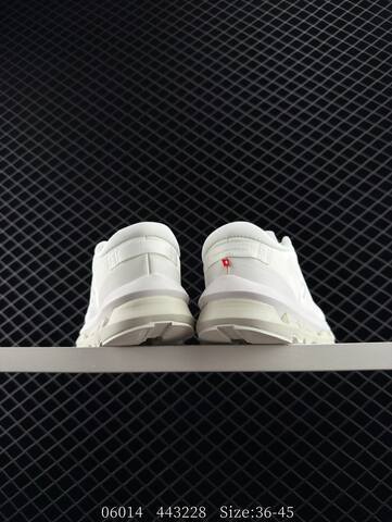 On Cloudnova White Black Light Grey EU 36-45 Running Shoe Running Sneakers - Unisex (BS-85558)