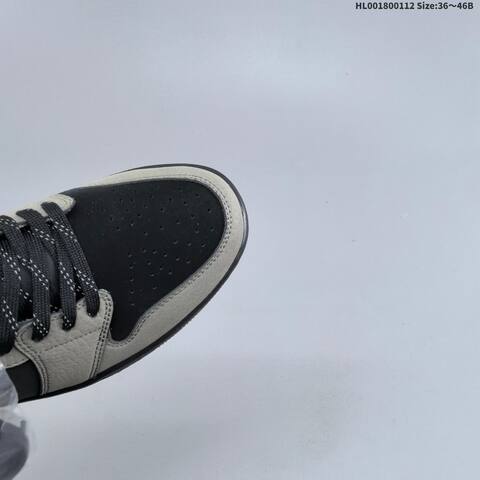 Jordan Air Jordan 1 Low Olive Grey Black Grey EU 36-46 Lifestyle - Unisex (BS-67003)