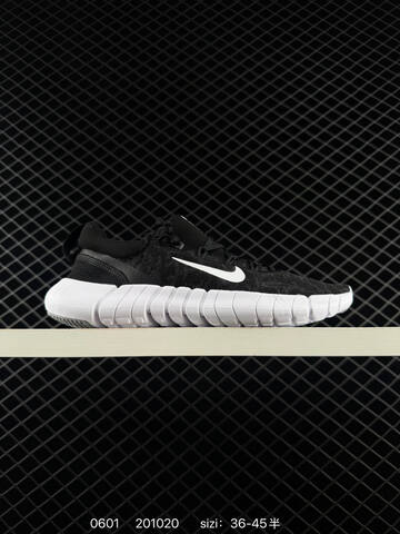 Nike Free RN 5 0 Next Nature Black White EU 36-45 Running - Unisex (BS-71042)