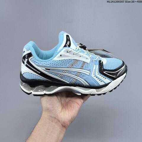 ASICS Gel-Kayano 14 Silver Grey Black EU 36-45 Running Shoe Running Sneakers - Unisex (BS-69013)