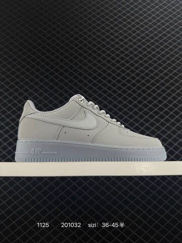 Nike Air Force 1 Low Black Gray EU 36-45 Casual - Unisex (BS-74015)