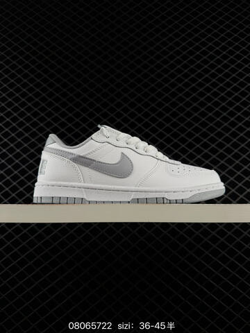 Nike Nike SB Dunk Low Pro Grey White Black EU 36-45 Skate - Unisex (BS-69923)