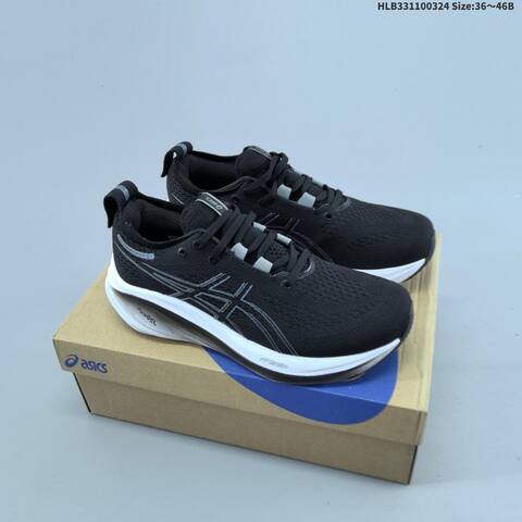 ASICS GEL-NIMBUS 26 Navy Blue White Light Blue EU 36-46 Running Shoe Running Sneakers - Unisex BS-68974