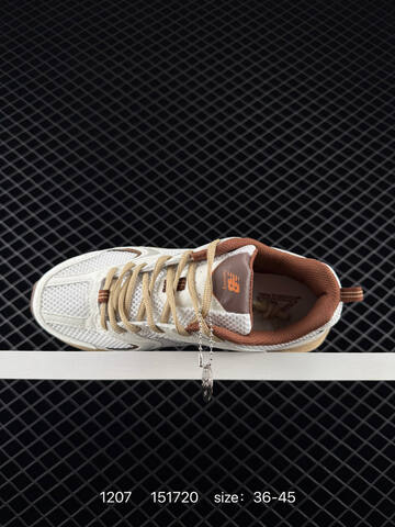 New Balance MR530 Off White Beige Brown Orange EU 36-45 Sneaker - Unisex (BS-82509)