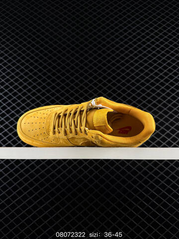 Nike Air Force 1 07 Low Supreme Wheat Yellow Red EU 36-45 Lifestyle - Unisex BS-69900