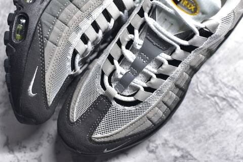 Nike Air Max 95 Grey Black White Yellow Sneaker BS-59628