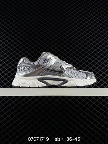 Nike V5 Runner White Cream Black Silver Light Blue EU 36-45 Running - Unisex (BS-70365)