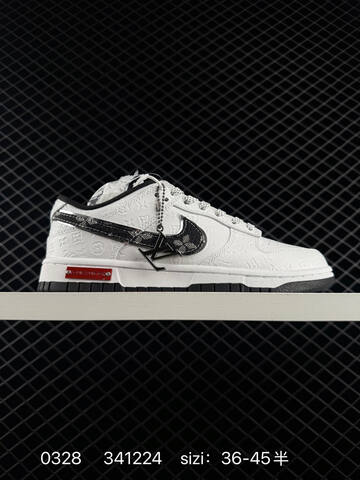 Nike SB Dunk Low White Black Navy Burgundy Red EU 36-45 Skate - Unisex (BS-72402)