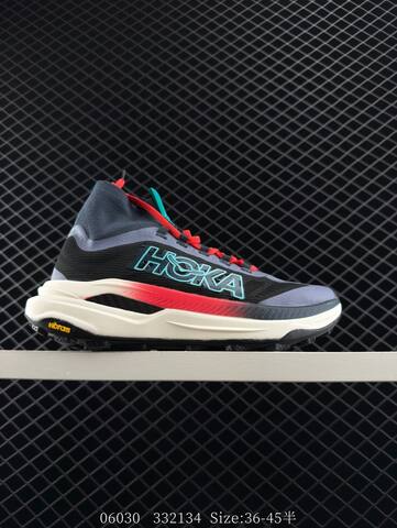 HOKA ONE ONE Tecton X Black Grey Red White Cyan EU 36-45 Trail Shoe Trail Running Sneakers Unisex BS-86580