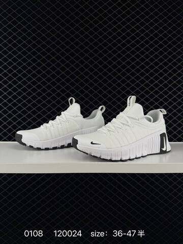 Nike Free Metcon 6 White Black EU 36-47 5 Training - Unisex (BS-73254)