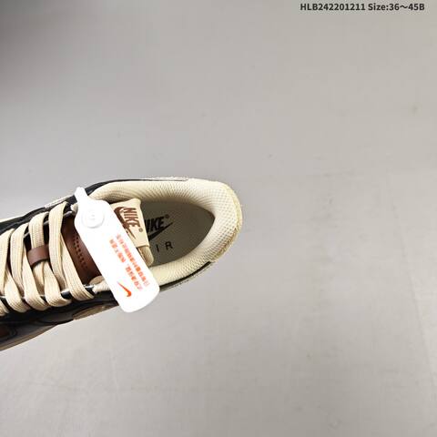 Nike Air Force 1 07 LV8 CJ9179-200 Black Brown Beige EU 36-45 Sneaker - Unisex BS-62765