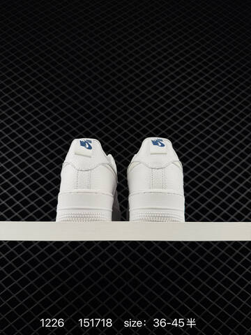 Nike Air Force 1 07 White Iridescent Blue EU 36-45 5 Lifestyle - Unisex BS-73465