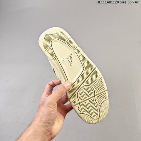 Jordan Air Jordan 4 Retro Beige Cream EU 36-47 Basketball - Unisex (BS-63370)