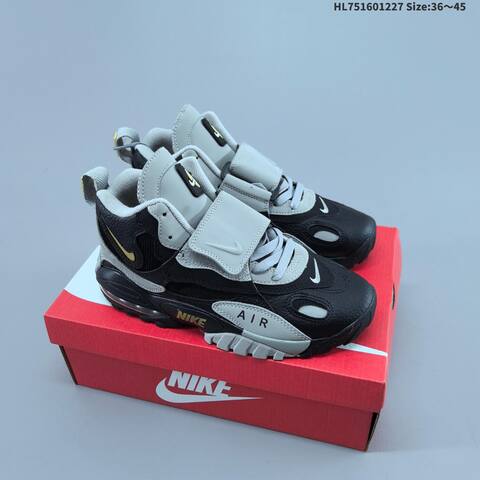 Nike Air Max Speed Turf Black White Grey EU 36-45 Training Shoe - Unisex BS-62400