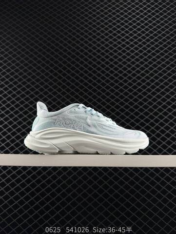 HOKA ONE ONE Clifton 10 Light Grey Light Blue White EU 36-45 Running Shoe Running Sneakers Unisex BS-86584