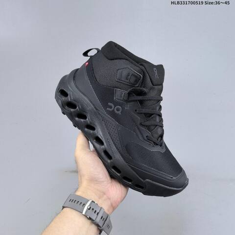 On Running Cloudhorizon 2 Mid WP Triple Black EU 36-45 Trail Shoe Trail Running Sneakers - Unisex (BS-69542)