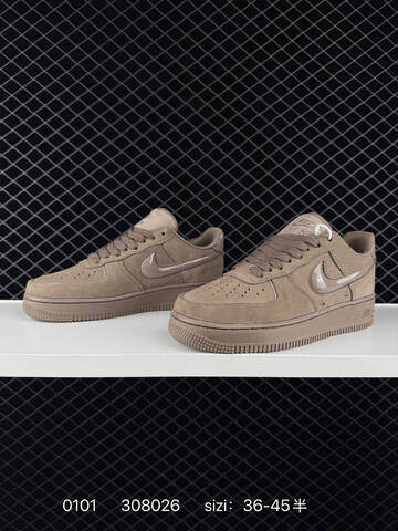 Nike Air Force 1 07 HV4406-001 Brown Taupe EU 36-45 5 Lifestyle - Unisex (BS-73353)