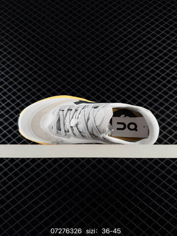 On Cloudpulse 2 White Silver Yellow Black EU 36-45 Running Shoe Running Sneakers - Unisex (BS-84975)