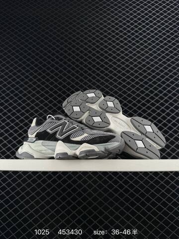 New Balance 9060 Grey Dark Grey White Black EU 36-46 Sneaker - Unisex (BS-82679)