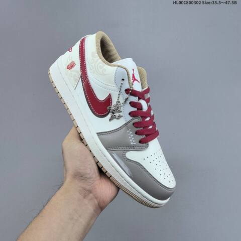 Air Jordan 1 Low CNY AIR JORDAN 1 Aj1 Air Jorda Lifestyle BS-66632