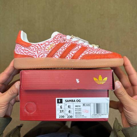 T SAMBA CNY Adidas SAMBA JR8743 Lifestyle BS-87035