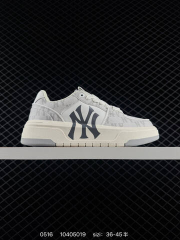 MLB Chunky Liner MID White Navy Blue EU 36-45 Skate Shoe Skate Sneakers - Unisex