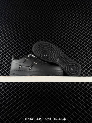 Nike Air Force 1 07 LV8 FB8971 005 White Black Silver EU 36-45 Lifestyle - Unisex (BS-70422)
