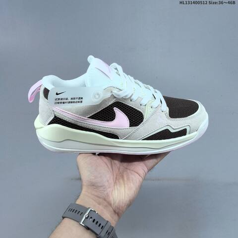 Nike Air Jordan CMFT Era Black White Pink Cream 36 46B Casual - Women's (BS-65980)