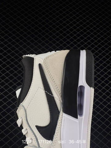 Jordan Air Jordan Legacy 312 White Black Light Gray EU 36-45 Basketball Shoe - Unisex BS-79979