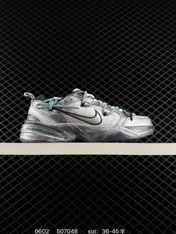 Nike Air Monarch IV White Black Silver Brown EU 36-45 Lifestyle - Unisex (BS-71027)