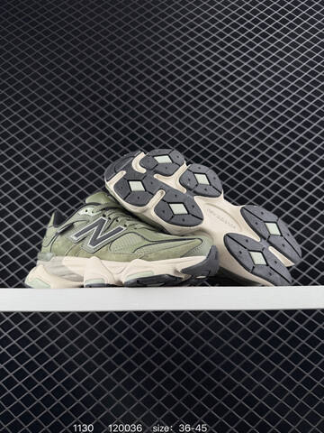 New Balance 9060 Olive Green Dark Grey Beige Black EU 36-45 Sneaker - Unisex (BS-82540)
