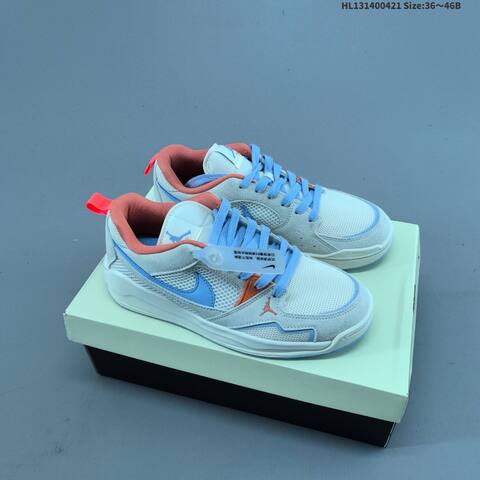 Jordan Air Jordan CMFT Era White Light Blue Orange EU 36-46 Casual - Unisex (BS-66097)