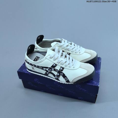 Onitsuka Tiger Mexico 66 Cream White Navy Red EU 36-45 Sneaker Casual Sneakers - Unisex (BS-69048)